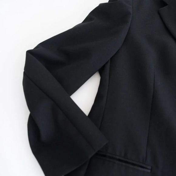 Alfred Sung Black Tuxedo Matching Set Adjustable waist on  the pants Size 42R - Picture 11 of 16